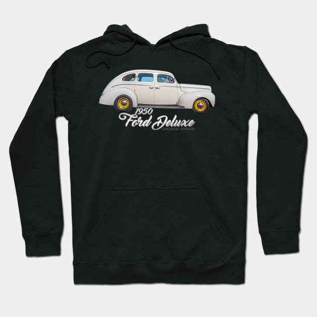 1940 Ford Deluxe Fordor Sedan Hoodie by Gestalt Imagery